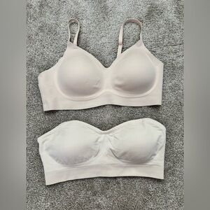 Women’s Size Large Adjustable Strap and Strapless Bra Bundle